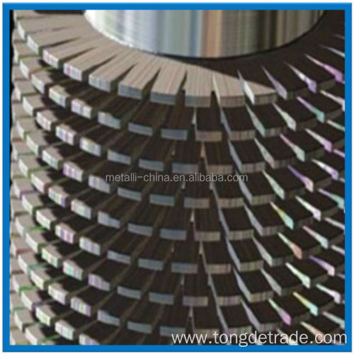 Welded spiral serrated finned tube